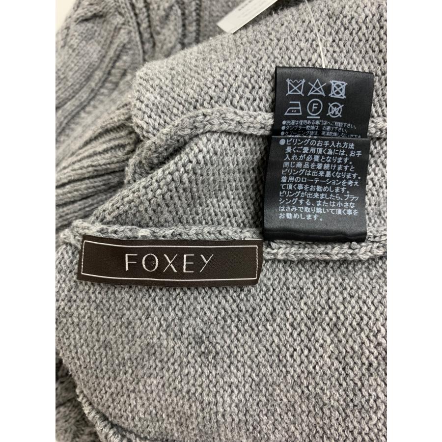 フォクシーブティック Cable Stitch Knit Parka 36791 ニットパーカー