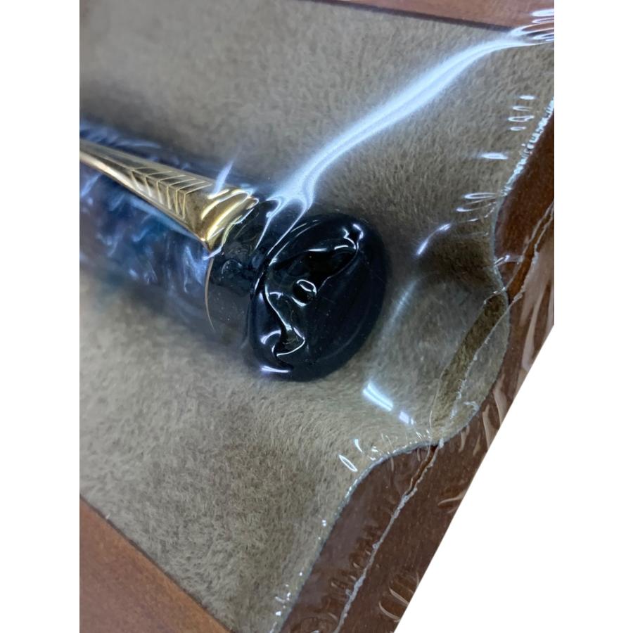 パーカー 万年筆 デュオフォールドセンテニアル マーブルブルー 18K