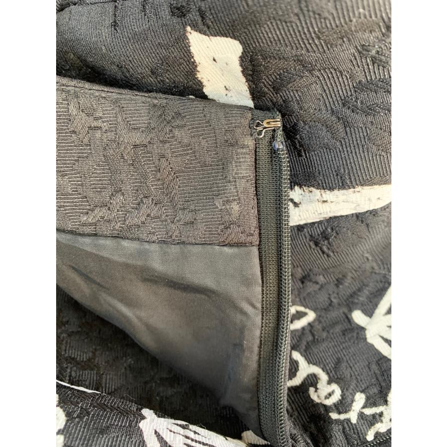 エムズグレイシー モチーフプリントドレス 011542 ワンピース 38