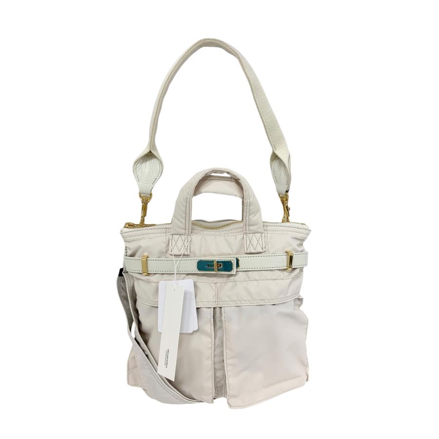シータパランティカ ハンドバッグ アイボリー MIL HELMET BAG  