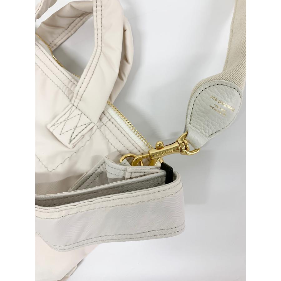 シータパランティカ ハンドバッグ アイボリー MIL HELMET BAG  