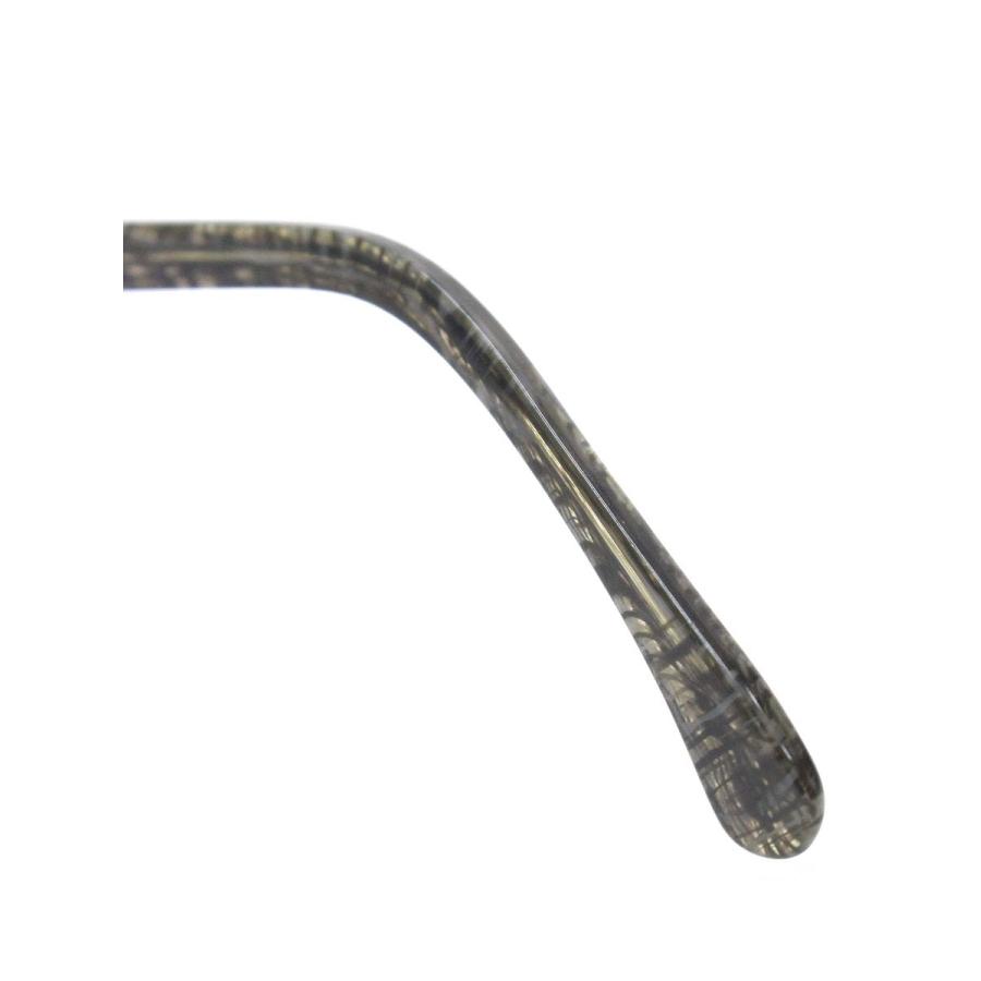 シャネル 2155 メガネ メタルシルバー/ブラック コンビフレーム