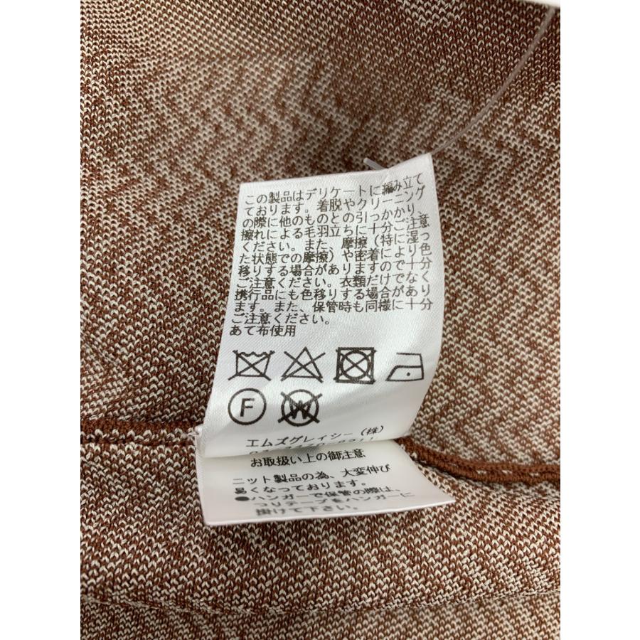 エムズグレイシー CheckxFlower Knit One-piece 918525 ワンピース 38