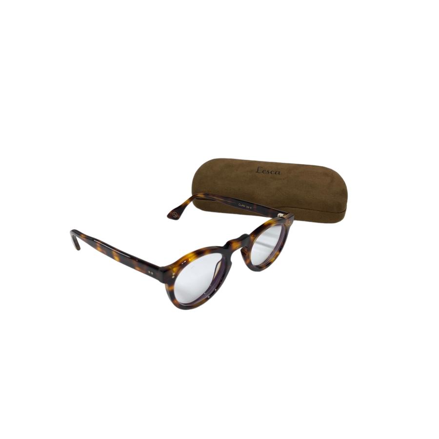 レスカルネティエ メガネ Upcycling Acetate LIMITED EDITION CLAN ブラウン セルフレーム ITIYLM3HMWDK_1