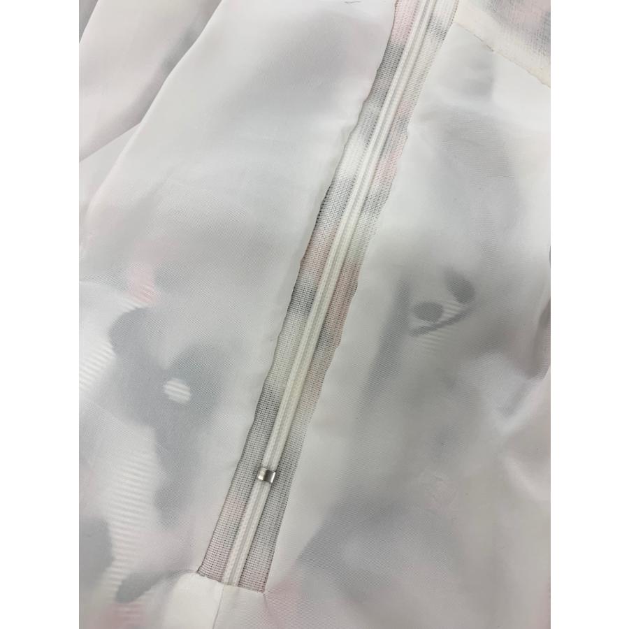 エムズグレイシー 211305 ワンピース 38 ホワイト フラワーモチーフ  