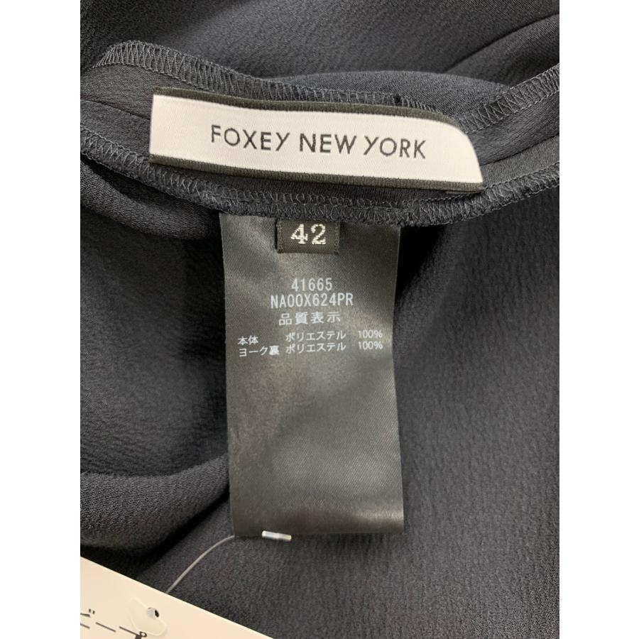 フォクシーニューヨーク Dress 41665 ワンピース 42 ネイビー