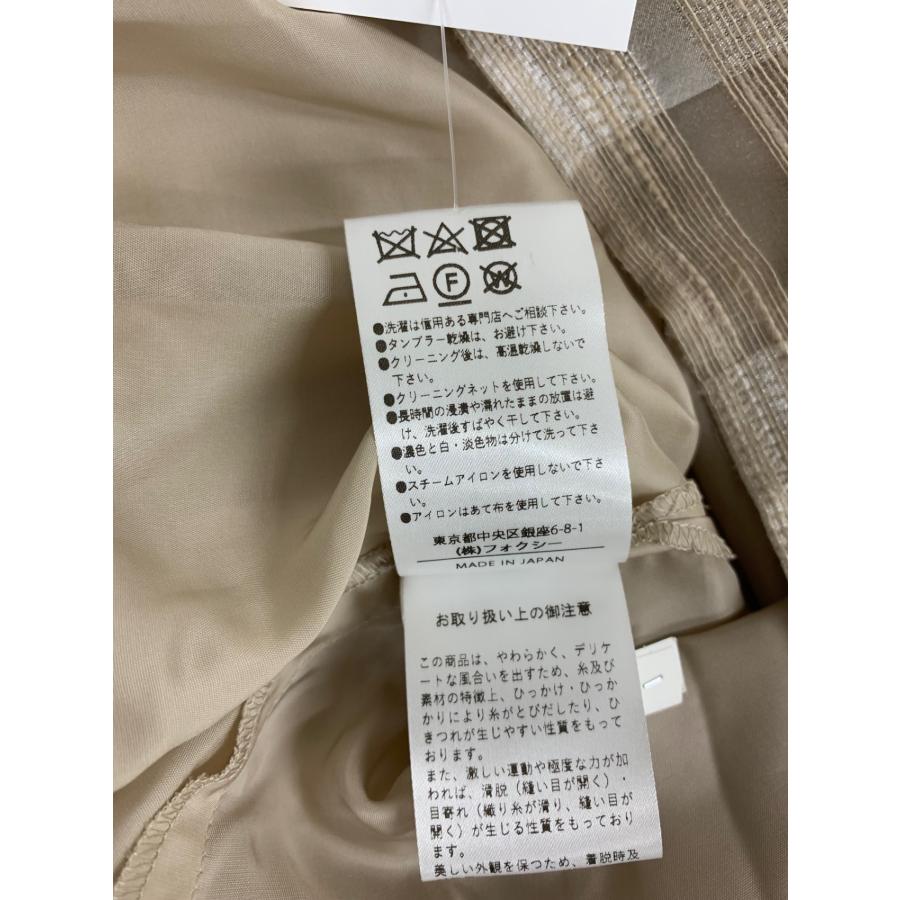 フォクシーニューヨーク Dress Lorna 43450 ワンピース 40 ベージュ