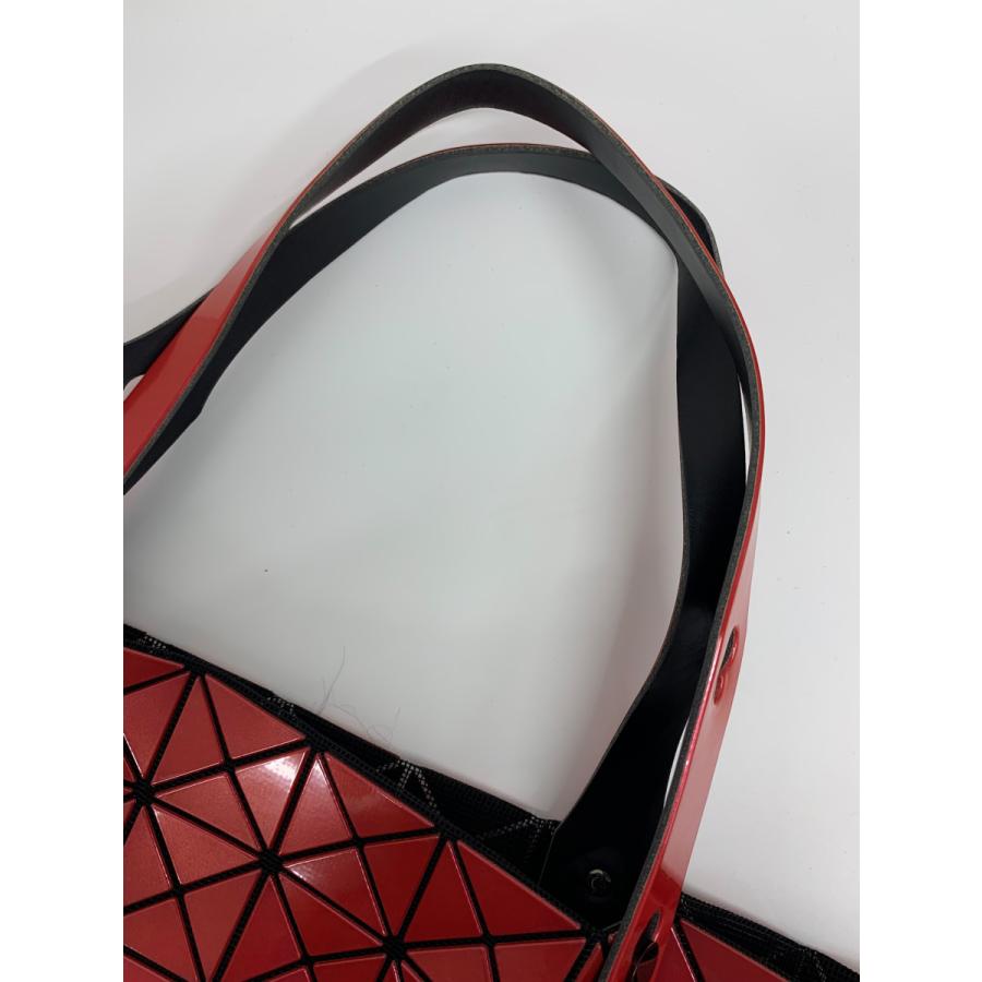 バオバオイッセイミヤケ トートバッグ レッド バオバオイッセイミヤケ/トートバッグ/ボルドー/PVC(塩化
