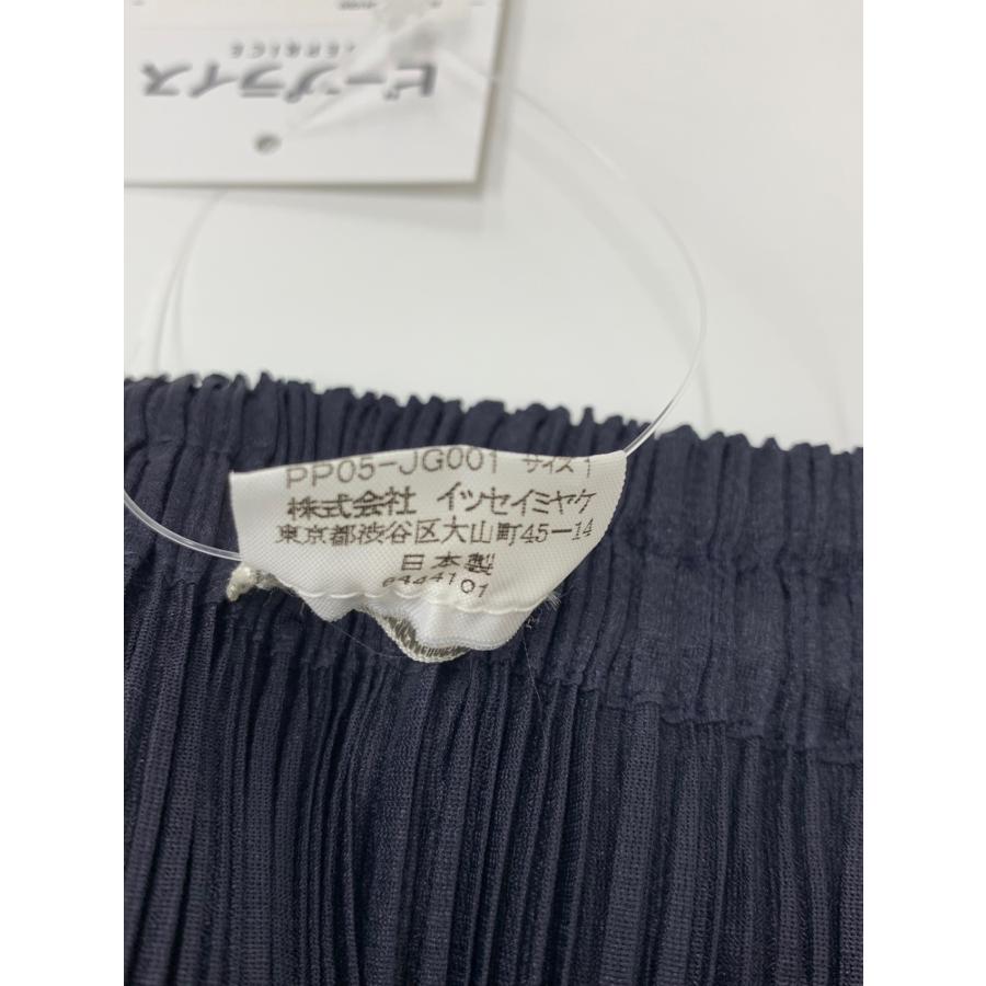 プリーツプリーズイッセイミヤケ PP05-JG001 スカート 1 ネイビー
