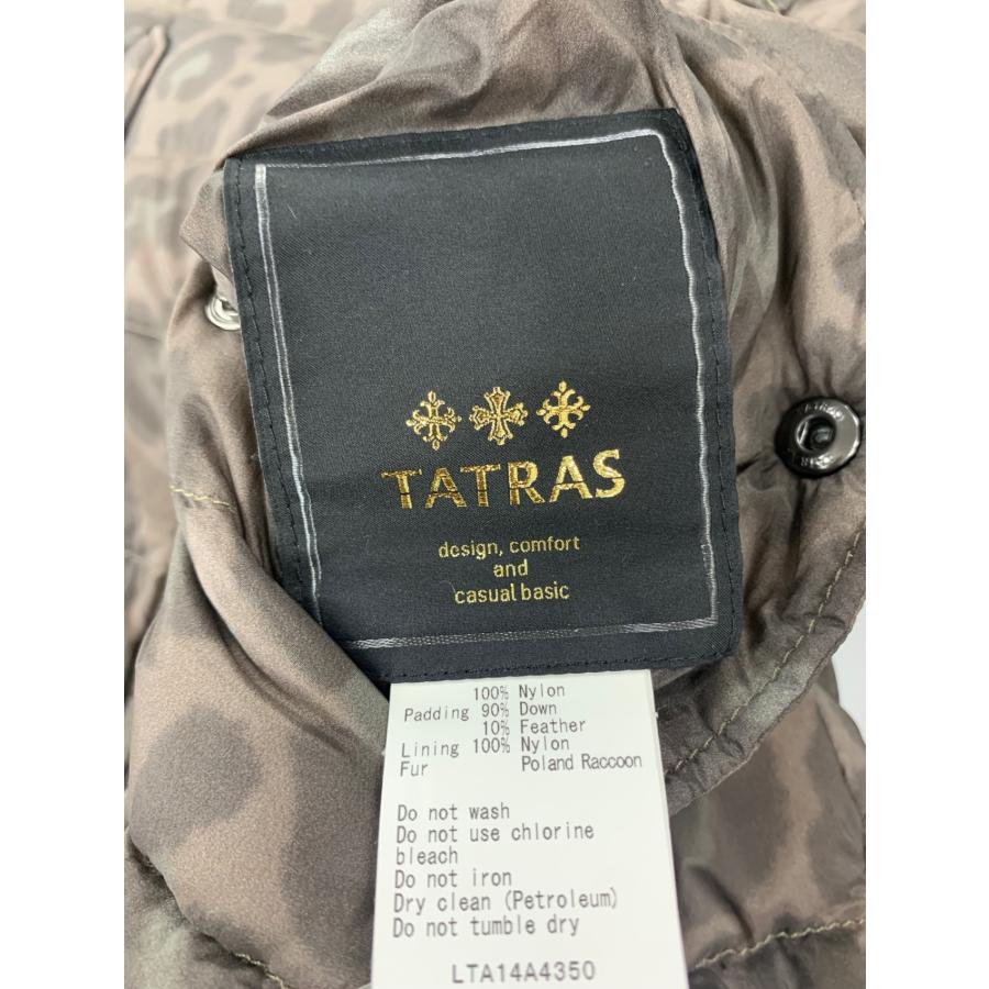 タトラス LTA14A4350 ダウンジャケット 2 ブラウン ラクーンファー