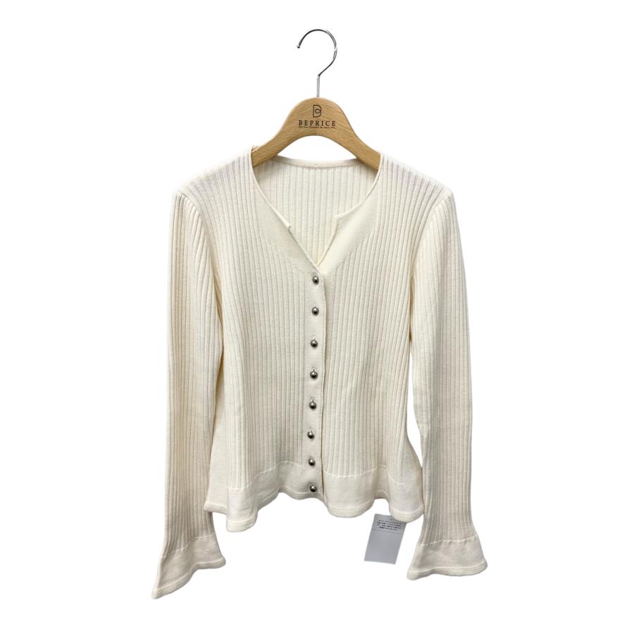 フォクシーブティック 35230 カーディガン 38 アイボリー ニット  