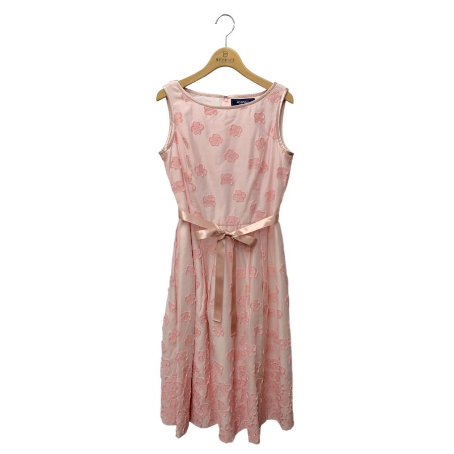 エムズグレイシー フラワーカットジャガードドレス 511304 ワンピース