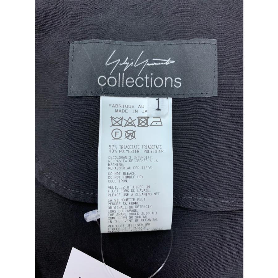 ヨウジヤマモト COLLECTIONS TA/PEクレープデシン ギャザーラップ