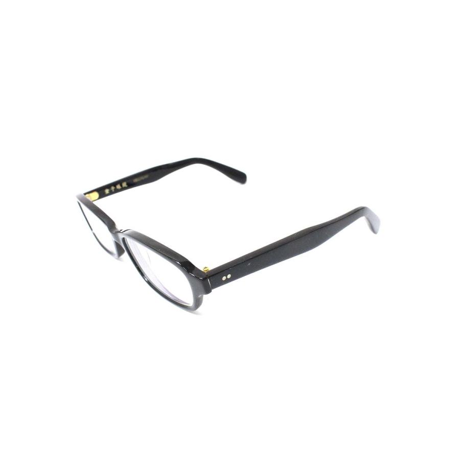 金子眼鏡 KC-05 メガネ ブラック セルフレーム フルリム スクエア