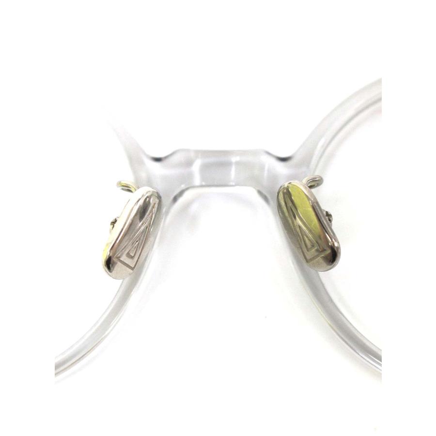 イッセイミヤケ × 金子眼鏡 ROUND-VIII メガネ クリア ITKLMDFZRU9W