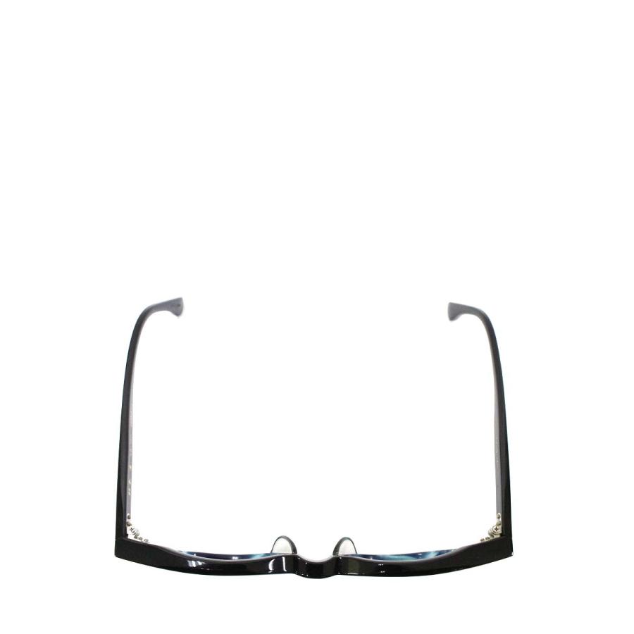 杉本圭(スギモトケイ) KS-130 メガネ ブラック/ブルーササ セル