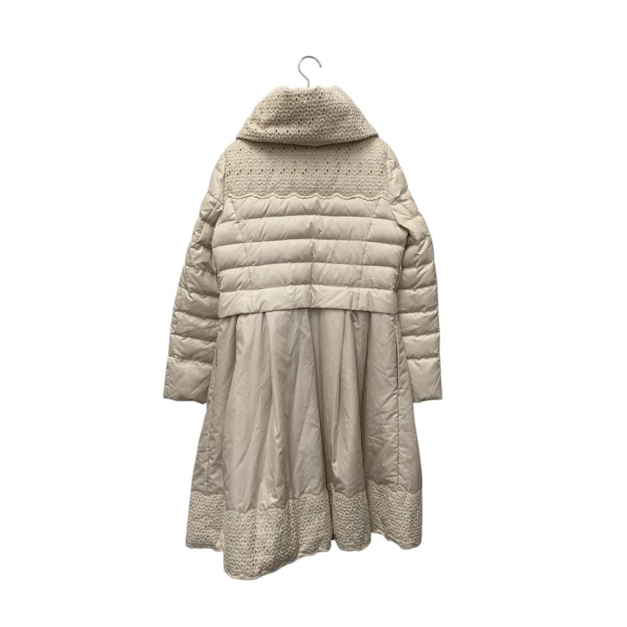 トゥービーシック W5A06-686 ダウンコート 40 アイボリー フラワー