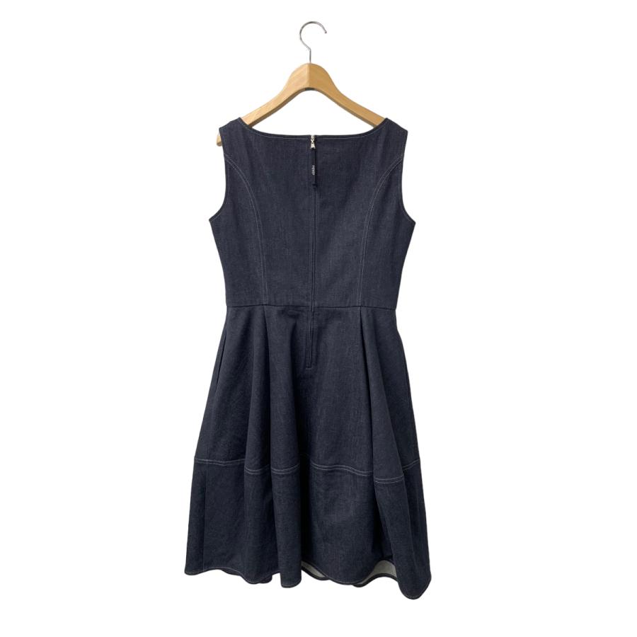 フォクシーニューヨーク Denim Baron 41682 ワンピース 42 ネイビー