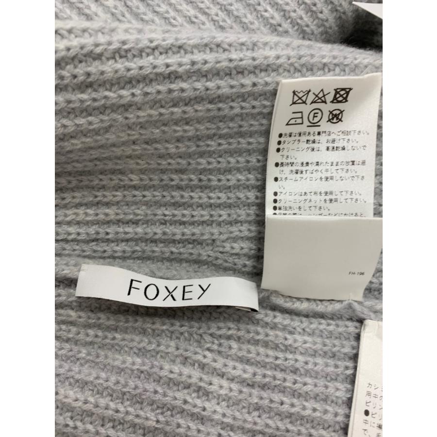 フォクシーブティック Knit Coat Lyon 43802 40 グレー 2025年増産品 ITLOF9N0EI2Aの画像