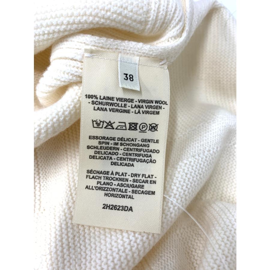 エルメス 2H2623DA ニット 38 アイボリー Hジャガード スキッパー
