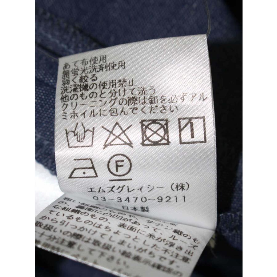 専用です エムズグレイシー デニム調リボン柄ジャンバースカート38