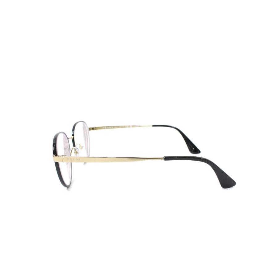 プラダ VPR 57S-D 眼鏡 ブラック メガネ ロゴ ITM514XYJPL5 : ブランド  