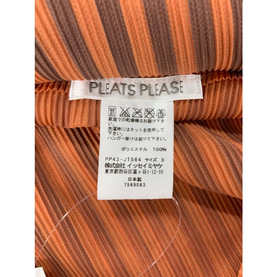 プリーツプリーズイッセイミヤケ PP43-JT564 トップス 3 オレンジ