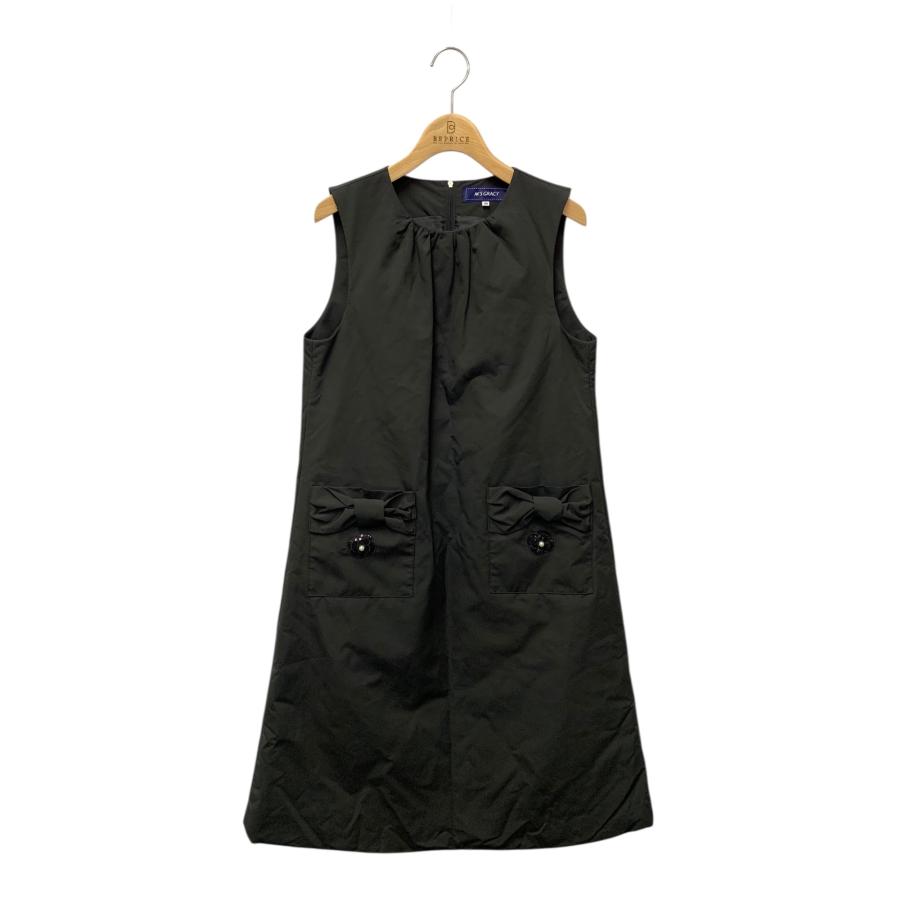 エムズグレイシー 中綿入りジャンパースカート 311530 ワンピース 38