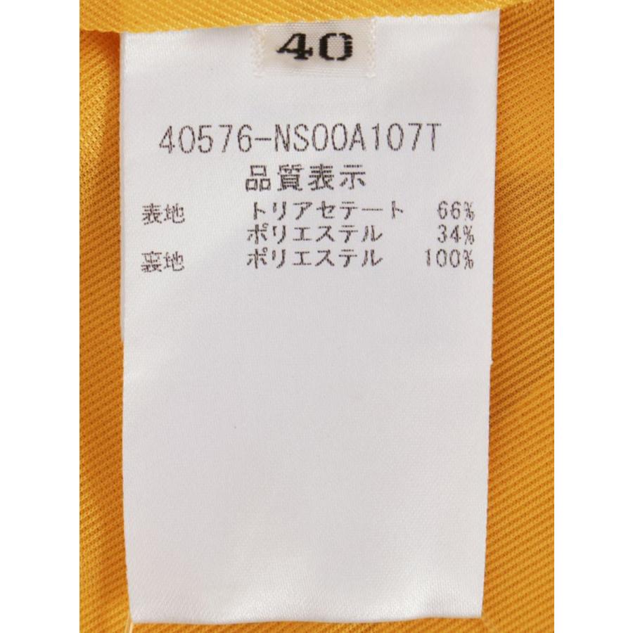 フォクシーニューヨーク 40576 ワンピース 40 イエロー DRESS TIMELESS