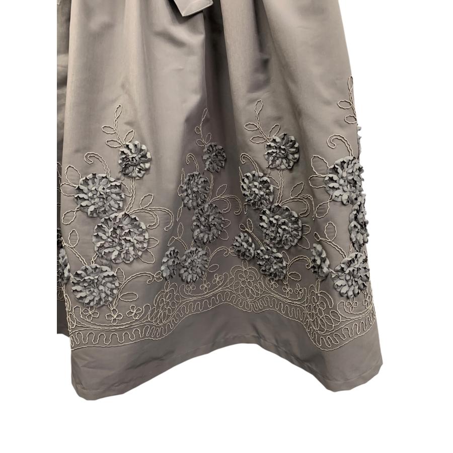 エムズグレイシー コード刺繍入りワンピース 211332 38 グレー  