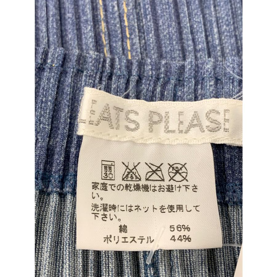 ［難あり］プリーツプリーズ　ダメージデニム柄スカート 難あり］プリーツプリーズダメージデニム柄スカート