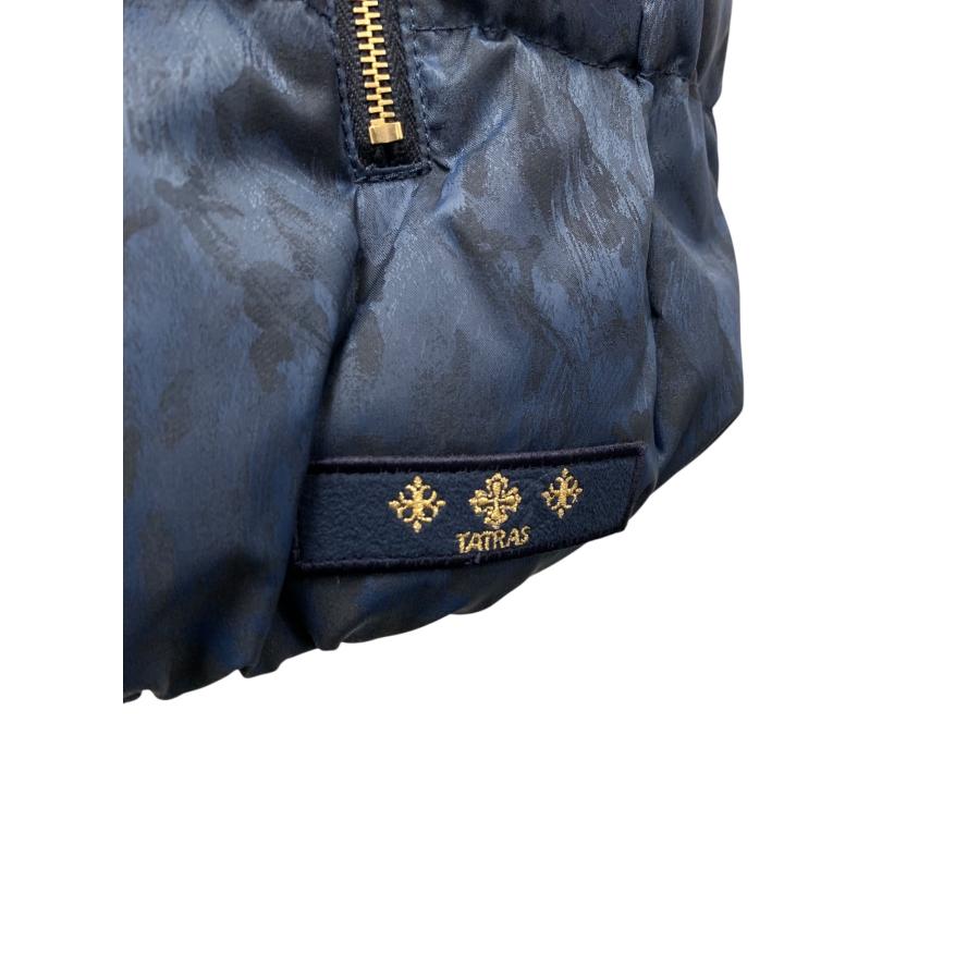 タトラス LTA16A4511 ダウンベスト 04 ネイビー ラクーンファー