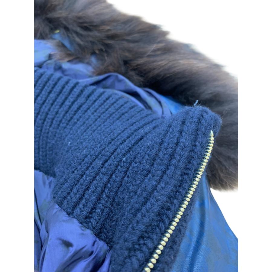 タトラス LTA16A4511 ダウンベスト 04 ネイビー ラクーンファー