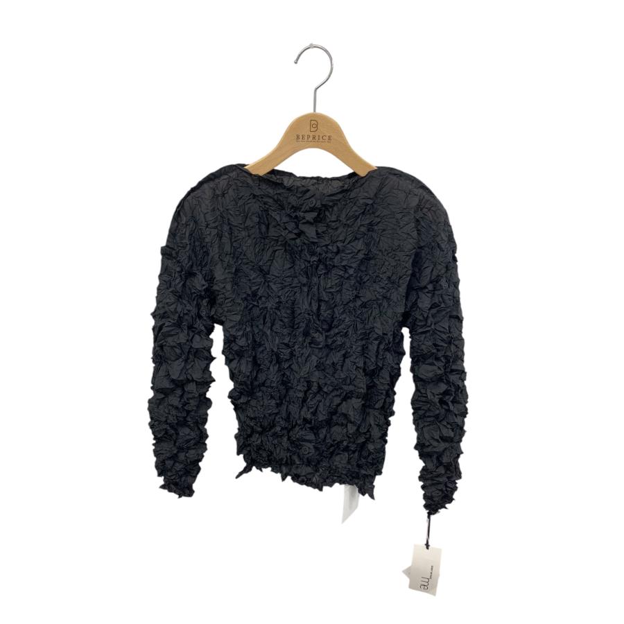 ミーイッセイミヤケ MERINGUE TOP MI44FO542 カーディガン ブラック