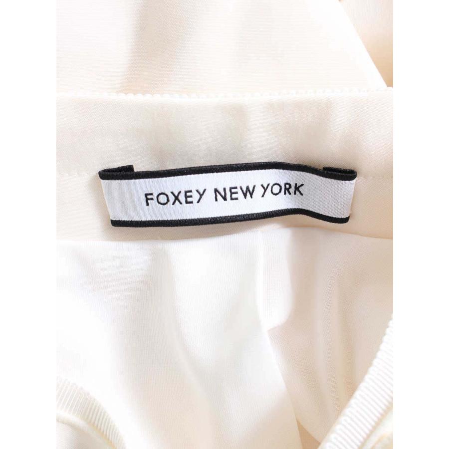 フォクシーニューヨーク バロンスカート 38326 38 ホワイト  