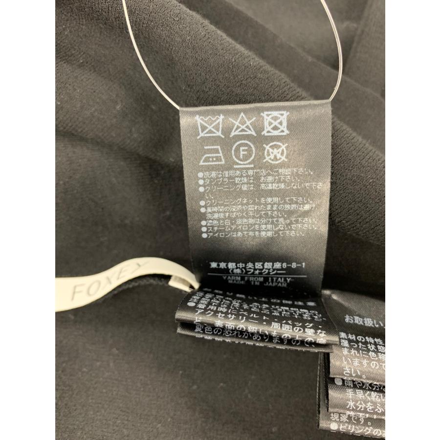 フォクシーブティック Lady Ribbon 40190 ニット セーター 38 ブラック