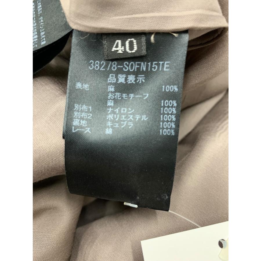 フォクシーブティック ドレス ソレイユ 38278 ワンピース 40 ブラウン