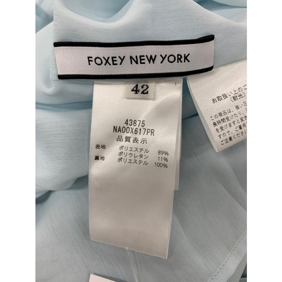 フォクシーニューヨーク DRES LUMI 43875 ワンピース 42 ブルー A  