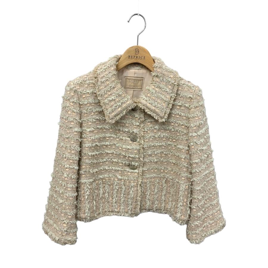 フォクシーブティック Jacket Peach Shake 40746 ジャケット 38 ピンク  