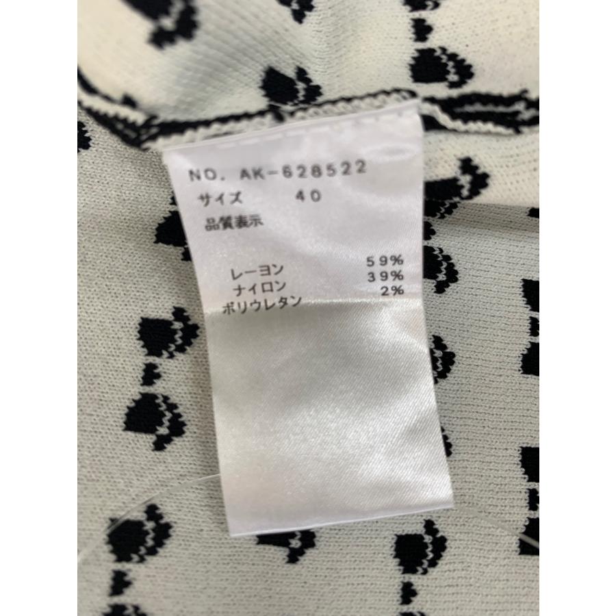 エムズグレイシー 628522 カーディガン 40 ブラック リボン