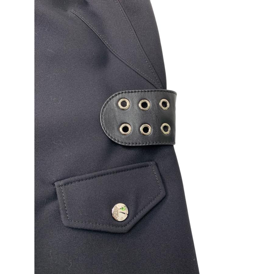 ルイヴィトン FEDR25PQV ワンピース 34 ブラック レザーハトメベルト