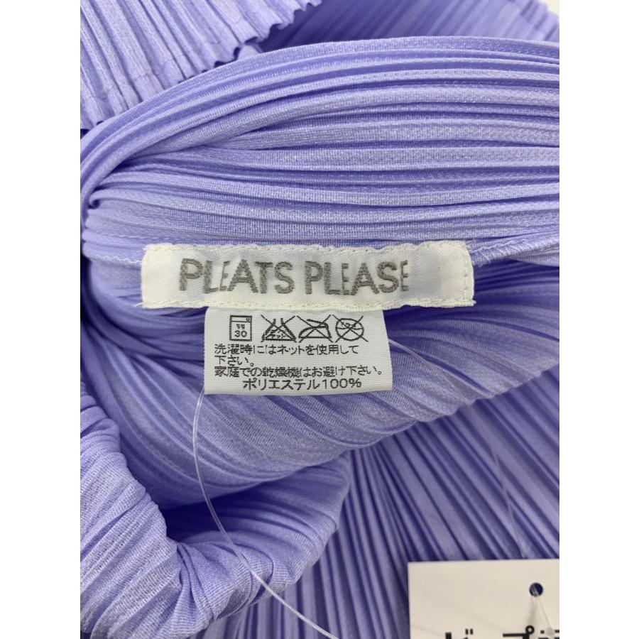 プリーツプリーズイッセイミヤケ PP33-JK102 カットソー 4 パープル