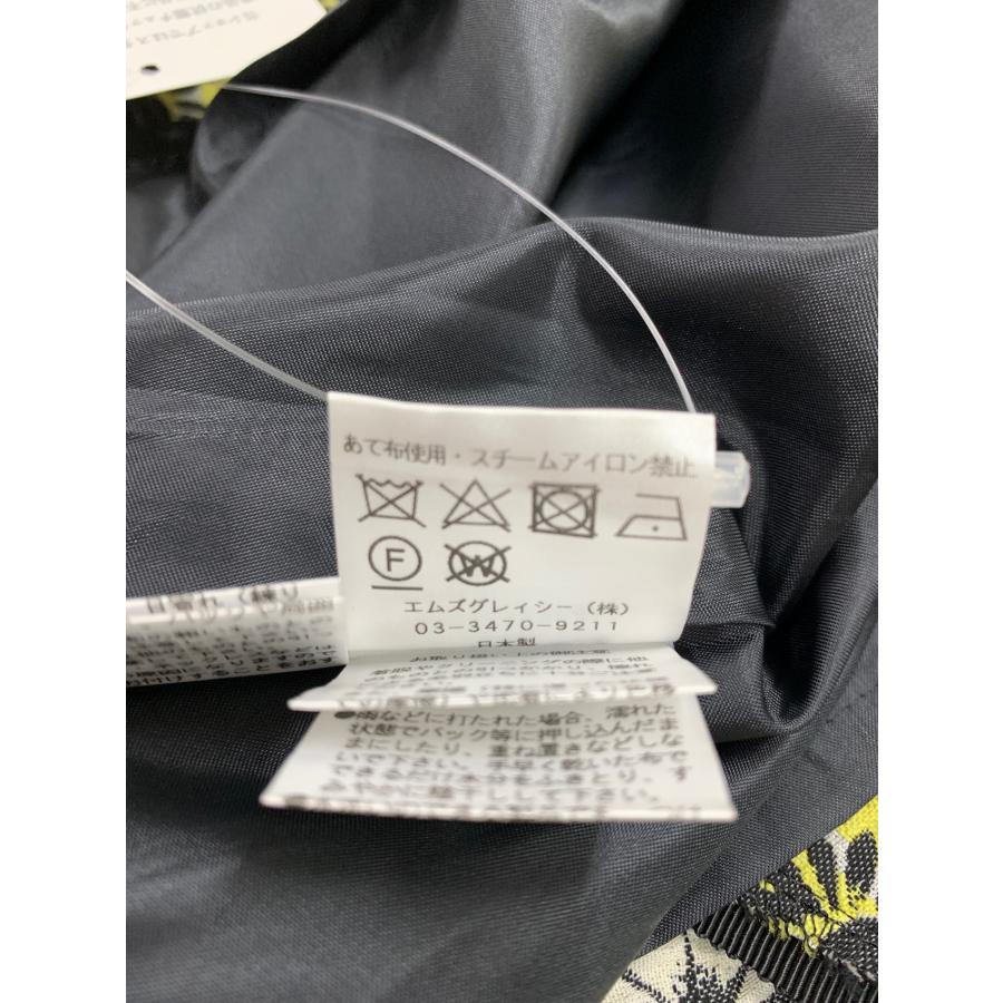 エムズグレイシー 517111 スカート 38 ブラック デイジー柄ジャガード  