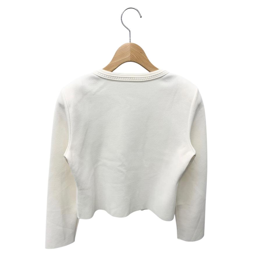FOXEY BOUTIQUE - フォクシーブティック Uptown アップタウン 44985 カーディガン 40 アイボリー ジップアップ ITPOX9OG6PFK フォクシーブティック Uptown アップタウン 44985 カーディガン 40
