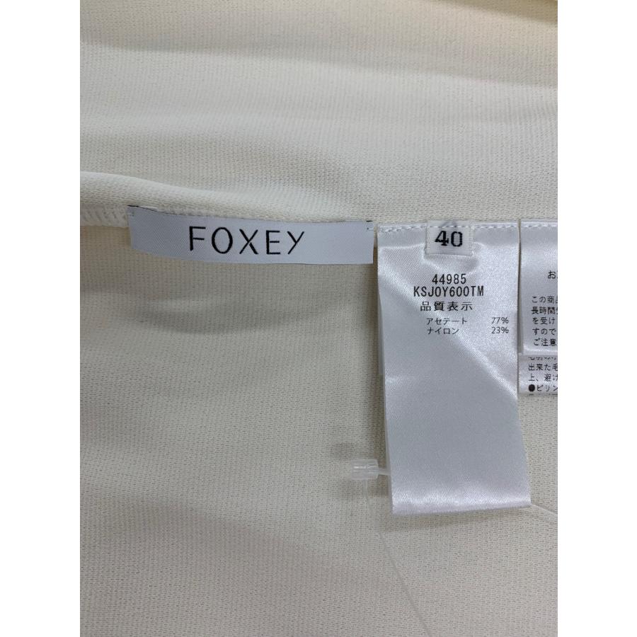 FOXEY BOUTIQUE - フォクシーブティック Uptown アップタウン 44985 カーディガン 40 アイボリー ジップアップ ITPOX9OG6PFK フォクシーブティック Uptown アップタウン 44985 カーディガン 40