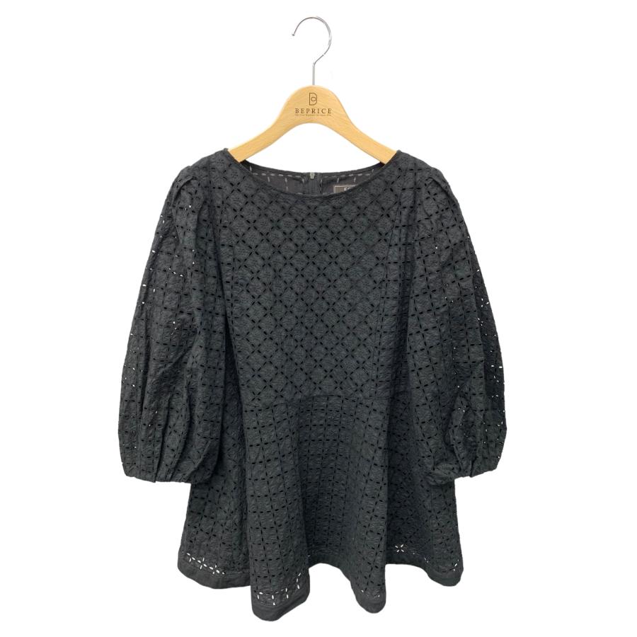 フォクシーブティック BLOUSE BEACH HOUSE 43442 ブラウス 42 ブラック 