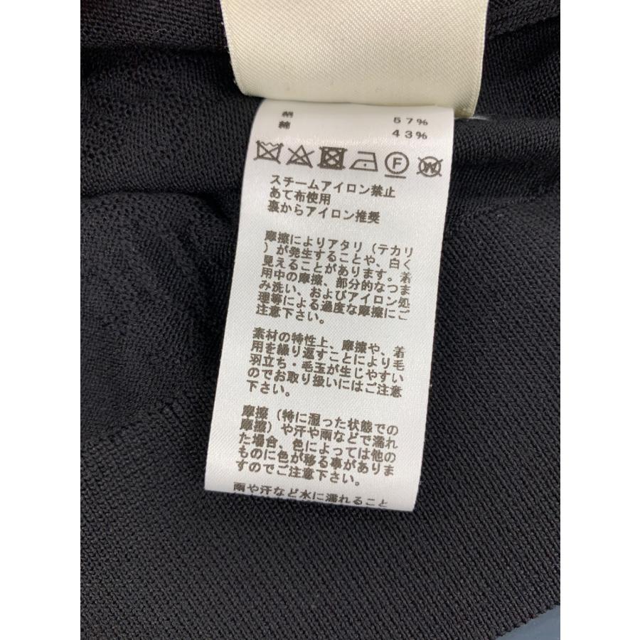 エルメス 16-7712 ワンピース 36 ブラック Hリフト ニット 