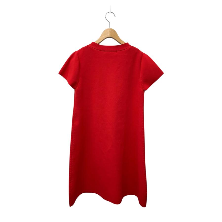 エムズグレイシー Tent Knit One-piece 918341 ワンピース 40 レッド