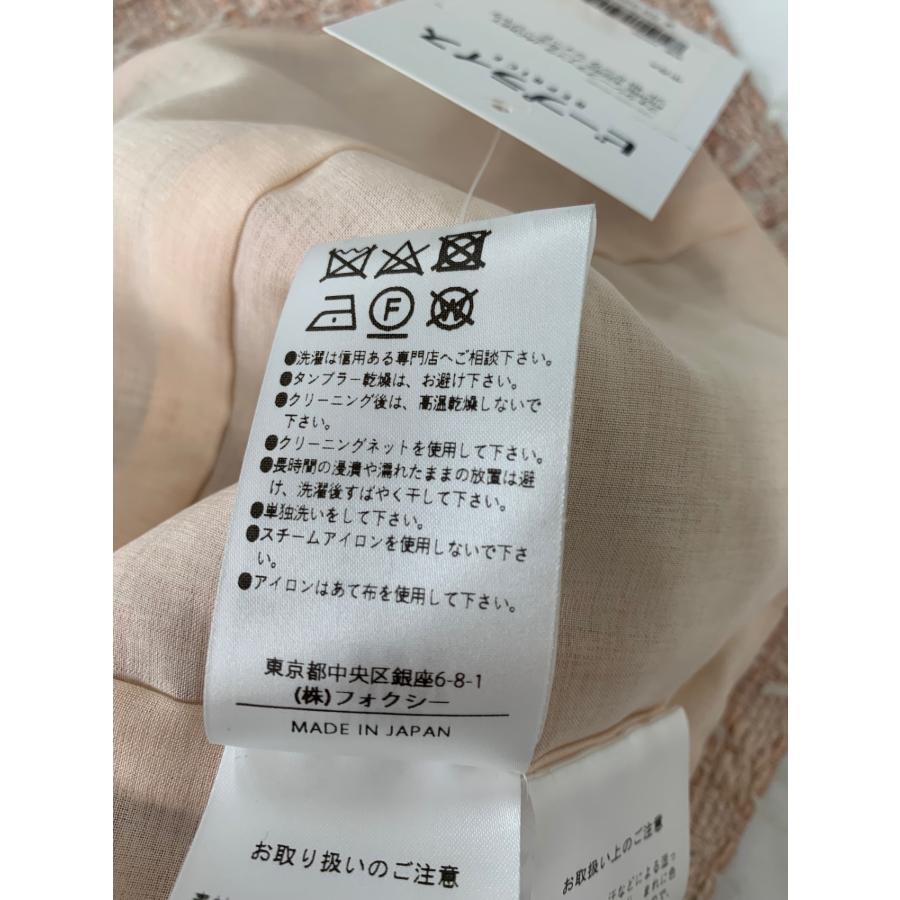 フォクシーブティック JACKET FIORE 43285 ノーカラージャケット 40