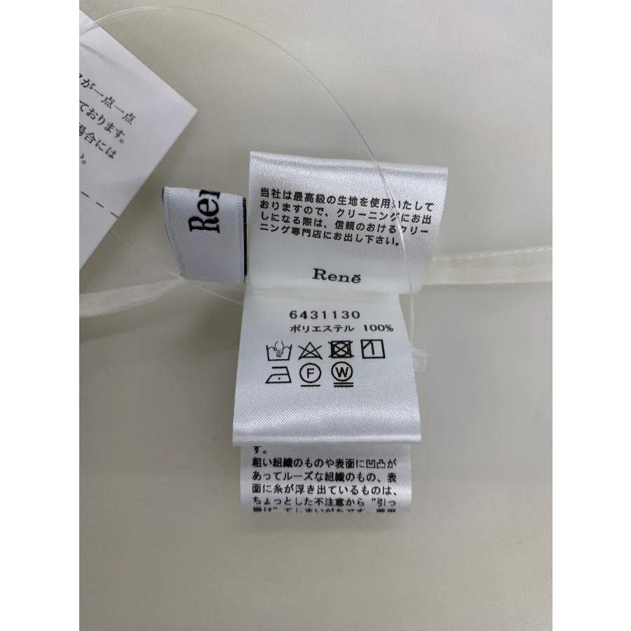 ルネ 6431130 ブラウス 36 ホワイト シースルー ITR4RQPY8JQG  